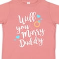 thumbnail image 4 of Inktastic Will You Marry Daddy-ring White Boys or Girls Toddler T-Shirt, 4 of 5