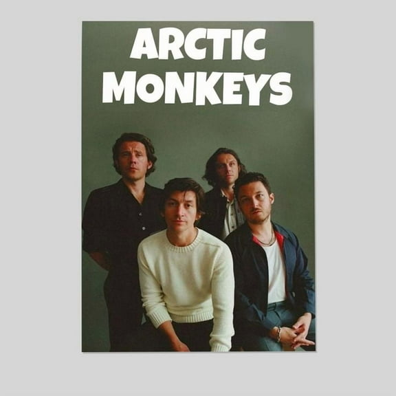Music Poster- Arctic Monkeys Band Poster - Vintage Style - Size 24x36 - Postora