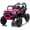 Pink, variant on iRerts 24V Ride on Toys for Kids, Powered Ride on Car UTV with Remote Control, Ride on Truck Kids Electric Cars w/ Bluetooth, Music, USB Ports, LED Lights, 4 Wheels Suspension, Ages 3-6 Gifts, Pink
