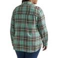 thumbnail image 2 of Lee Women's Plus All Purpose Classic Longsleeve Button Up Shirt, 2 of 5