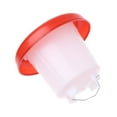 thumbnail image 4 of Auto Poultry Drinker Feeder Durable Chick Water Container with Carrying Handle 2.5 L Large Capacity for Pet Bird Poultry, 4 of 14
