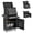 Black, variant on 5-Drawer Rolling Tool Chest with Detachable Top Box – Lockable Wheels, Adjustable Shelf, Metal Cart for Garage, Black