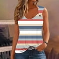 thumbnail image 2 of LIaqionyy Tank Tops for Women Summer Trendy Wide Strap Camisole Casual Color Block Sleeveless Loose Blouses, 2 of 4