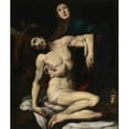 thumbnail image 3 of Daniele Crespi 15x17 Black Modern Framed Museum Art Print Titled - Pieta (1626), 3 of 5
