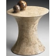 thumbnail image 2 of Butler Specialty Company Jaxon Oval Fossil Stone Side Table In Heritage Finish, 2 of 5