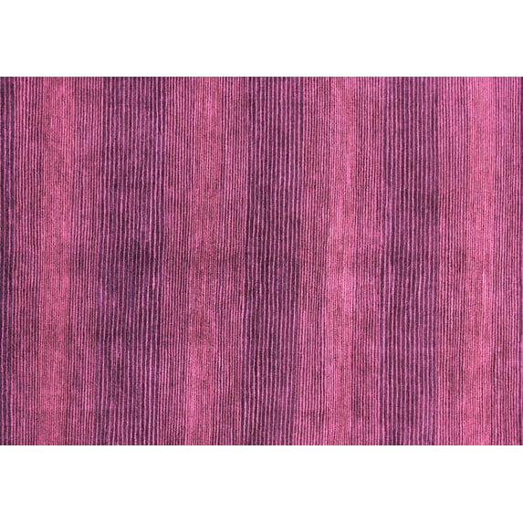 Ahgly Company Indoor Rectangle Abstract Pink Modern Area Rugs, 2' x 4'