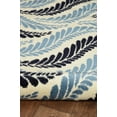 thumbnail image 5 of Linon Calibri Bridger Polypropylene 6'5"x9'3" Rug in Bone and Blue, 5 of 6