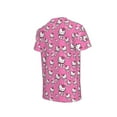 thumbnail image 4 of Boys Girls Hello Kitty Shirt Graphic T-Shirt Crewneck Short Sleeve 3d Colorful Tops Tees, 4 of 6