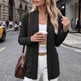 thumbnail image 6 of BUIGTTKLOP Women's Long Sleeve Cardigan Lightweight Casual Open Front Cardigans with Pockets, 6 of 8