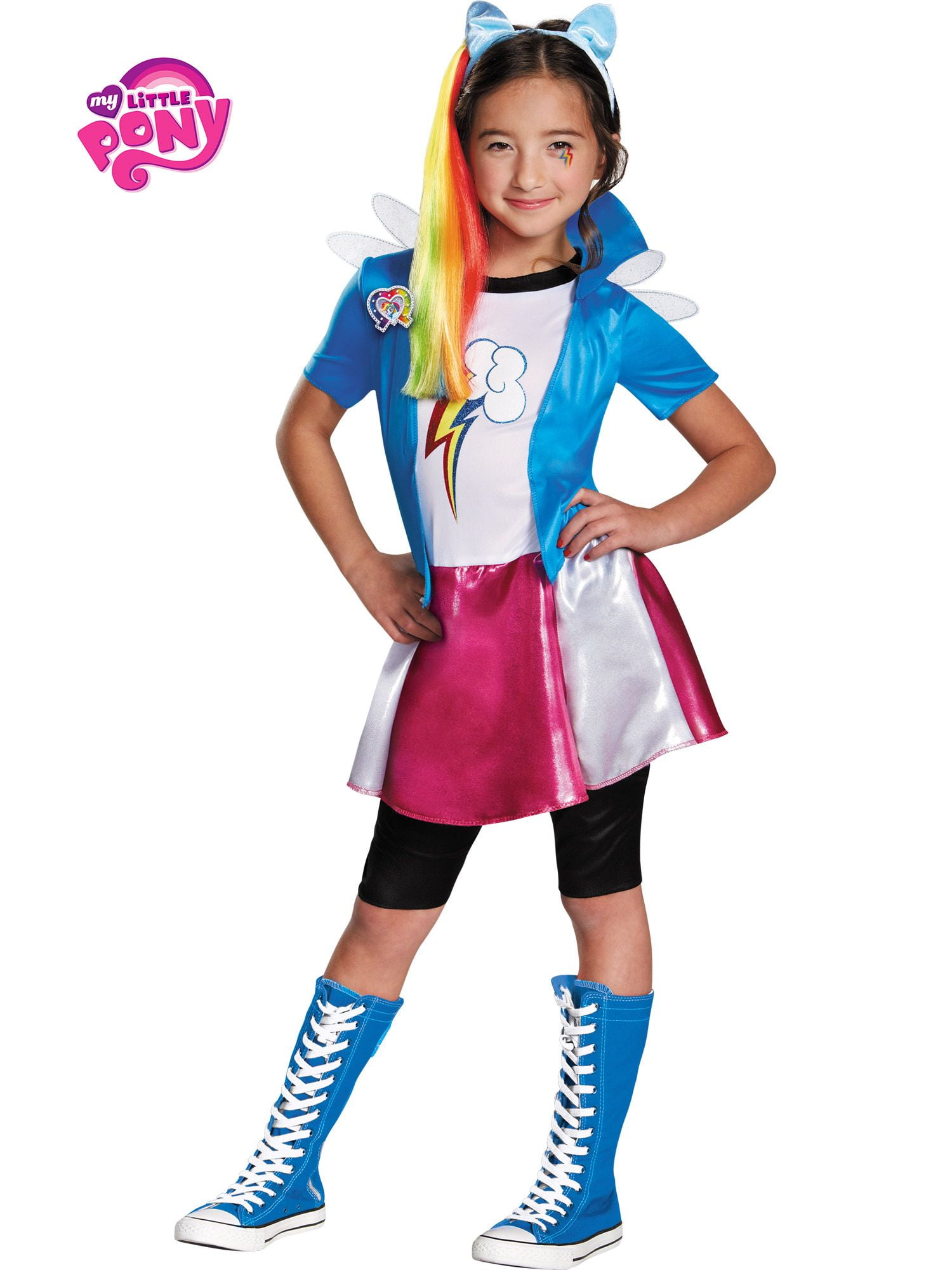 Rainbow Dash Equestria Deluxe Costume for Kids