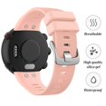thumbnail image 2 of Watbro Compatible Con Garmin Forerunner 45S Band Correa De Repuesto Deportiva De Silicona Suave Correa De Fitness Pulsera Para Reloj Inteligente Garmin Forerunner 45S, 2 of 5