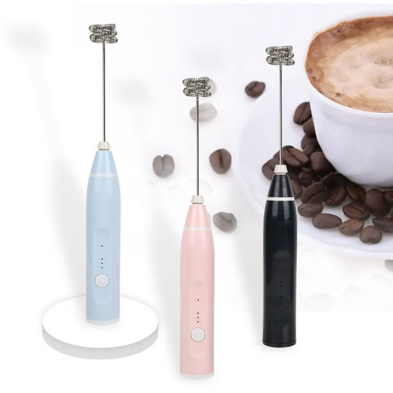 Electric Milk Coffee Frother USB Whisk Egg Beater Handheld Drink Frappe  Mixer