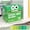 Green, variant on Cute Monster Sticky Note,Rainbow Transparent Roll,Cartoon Pad, Gift | Cute monster design,Funny rainbow transparent roll,Cartoon memo pad,Back-to- gift,Variety of styles