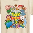 thumbnail image 3 of Toy Story 5 - Character Collage - Women's Short Sleeve Graphic T-Shirt, 3 of 5