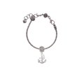 thumbnail image 2 of Delight Jewelry Silvertone AB Crystal Anchor Lord Guide Me Charm Bead, 2 of 4