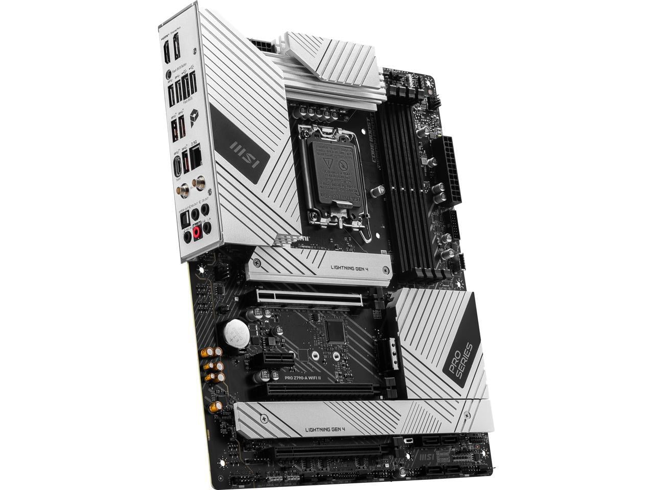 MSI PRO Z790-A WIFI II LGA 1700 Intel Z790 SATA 6Gb/s DDR5 ATX Motherboard