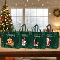 thumbnail image 7 of Christmas Gift Bag Non-woven Fabric Reusable Holiday Gift Wrap Large Capacity Eco-friendly Durable Shopping Bag, 7 of 7
