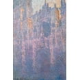 thumbnail image 2 of Monet, Claude 11x14 White Modern Wood Framed Museum Art Print Titled - Rouen Cathedral-morning mist 1894, 2 of 4