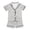 Grey, variant on lnmuld Girls Solid Color Satin Short Pajama Set, Button-Down Top & Shorts Sleepwear Color:Dark Blue,Size:12-13 Years