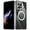 Black, variant on Case For Samsung Galaxy S25 Ultra/S25 Plus/S25, Metal Bezel Phone Cover Frosted Back