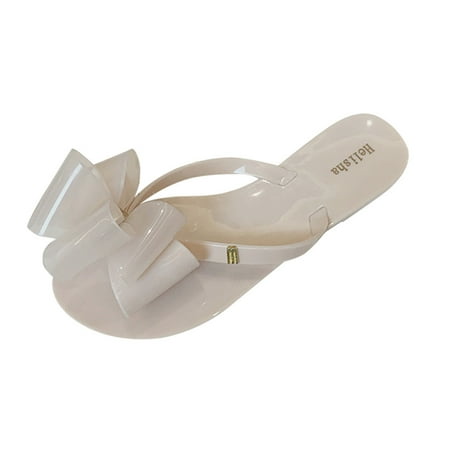 

Women s Summer Bohemian Clip Toe Flip Flops Non-Slip Flat Slippers Beach Shoes