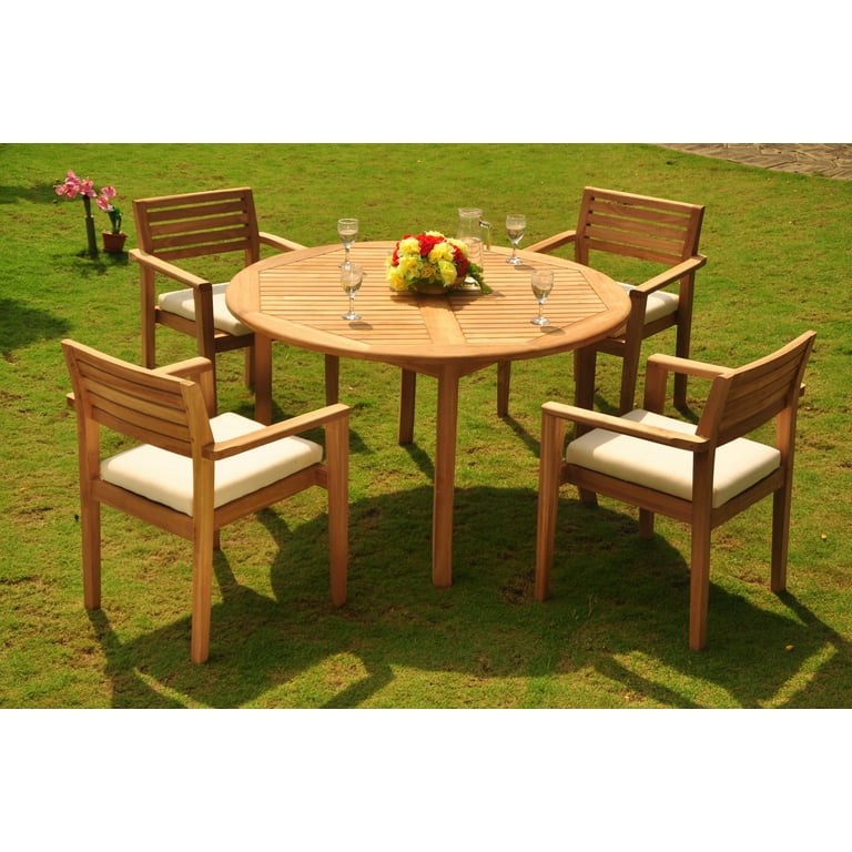4 seater teak wood dining table new arrivals