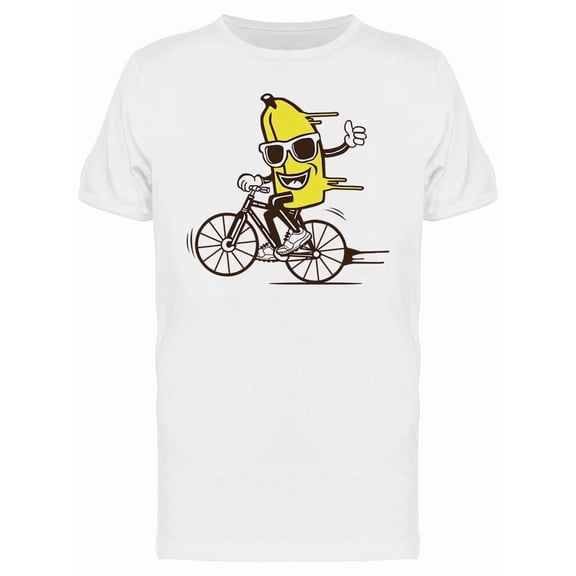 Banana On A Bike. Fast Tee Men's -Image by Shutterstock
