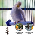 thumbnail image 3 of Shisuyan Durable Brown Parrot Standing Rack Toy for Birds Play and Relaxation Synthetic Material, 3 of 8