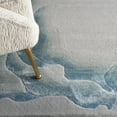 thumbnail image 6 of Nourison Prismatic Modern Abstract Sea Mist Blue 3'9" x 5'9" Area Rug, (4x6), 6 of 8