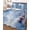 White, variant on Quilt King Size Bedding Set, Christmas Reversible Summer Quilt 3 Pieces, Cottagecore Farmhouse Xmas Tree Snowflake Lightweight Bedspreads Coverlets with 2 Pillow Shams for All Seasons
