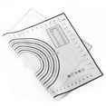 thumbnail image 2 of Silicone Non-Stick Rolling Dough Mat - Baking Pad - Kitchen Gadgets, 2 of 8