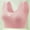 #1 Pink, variant on Lolmot Sports Bras for Women Soft Compression Full Supportive Wirefree High Impact Sports Bra Underwear Plus Size Full Coverage Fitness Bra