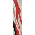 thumbnail image 2 of Addison Rugs Chantille Indoor/Outdoor Transitional Waves Red Washable Runner Rug, 2'3" x 7'6", 2 of 6