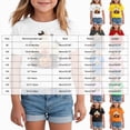 thumbnail image 4 of xaweyi Halloween T Shirt for Kids Girls Cute Ghost with Bow Graphic Short Sleeve Crew Neck,Sizes 12-13 Years, 4 of 5