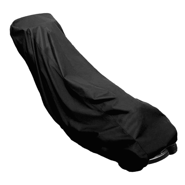 Housse de Tondeuse à Pousser à l'Extérieur, Housse de Tondeuse à Gazon Imperméable en Polyester Oxford Résistant, Uv Noir, Poussière, Protection contre le Vent