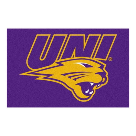 Northern Iowa Baseball Rug - Northern Iowa Starter Rug 19