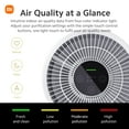 thumbnail image 3 of Xiaomi Smart Air Purifier 4 Compact, Small HEPA Air Cleaner for Large Room Home Bedroom Dorm, Ultra-Quiet, Air Quality Display, 99.97% Filter for Wildfire/Pet Hair/Smokers/Pollen, Google Alexa Control, 3 of 5