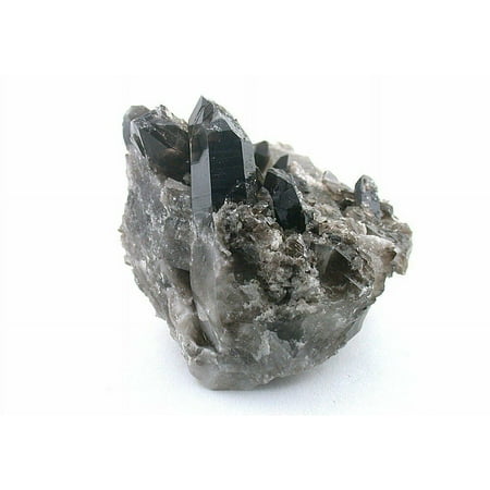 3 3/10 Inch Smoky Quartz Crystal Cluster Gemstone Gem Stone Specimen EBS5797