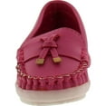 thumbnail image 4 of VIA PINKY BECCY-62B Children Girl Comfort Slide On Moccasin Top Flat Loafers, 4 of 4