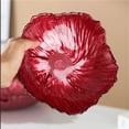 thumbnail image 3 of Juego de 3 fruteros de cristal decorativos en forma de flor (grande, mediano y pequeño), plato antideslizante for dulces, 3 of 6