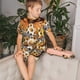 thumbnail image 4 of Balery Fall Farmhouse Pumpkins Conjunto de Pijama Infantil de Manga Corta con Estampado – Ropa de Dormir de Algodón Suave-Large, 4 of 6