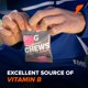 thumbnail image 4 of Gatorade Energy Chews, manzana verde, sin cafeína, vitamina B12, 1.06 oz, bolsas de 100 calorías, (p, 4 of 5