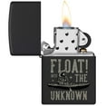 thumbnail image 3 of Zippo 48566 Float Into The Unknown Design Black Windproof Lighter, 3 of 5