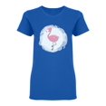 thumbnail image 1 of Cartoon Pink Flamingo Shaped Tee Women's -Image by Shutterstock, 1 of 2