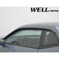 thumbnail image 4 of Wellvisors Side Window Visors Wind Deflectors Rain Guard Premiums Series for 2008 2009 2010 2011 2012 2013 2014 2015 2016 2017 2018 2016 2020 2021 2022 Dodge Challenger 3-847DG008, 4 of 6
