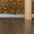 thumbnail image 3 of Hauteloom Mardin Living Room, Bedroom Area Rug - Farmhouse - Beige, Aqua - 6'7" x 9', 3 of 14