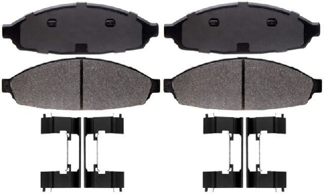 Brake Pad Set For 2003-2011 Lincoln Town Car Front 2-Wheel Set RWD