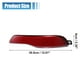 thumbnail image 5 of Coche Trasero Parachoques Reflector Derecho para Jeep Cherokee No.68105144AC, 5 of 7