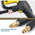 thumbnail image 4 of Manguera de alta presión compatible con K2-K7, 180 bar, conexión rápida, juego de accesorios premium para hidrolimpiadoras de la serie K de Körcher, 4 of 5