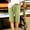 Army Green, variant on Yteetum Summer Shorts for Women Solid Color Faux Cotton Linen Pocket Shorts Ladies Casual Comfy Drawstring Elastic Waist Loose Fits Bermuda Shorts L